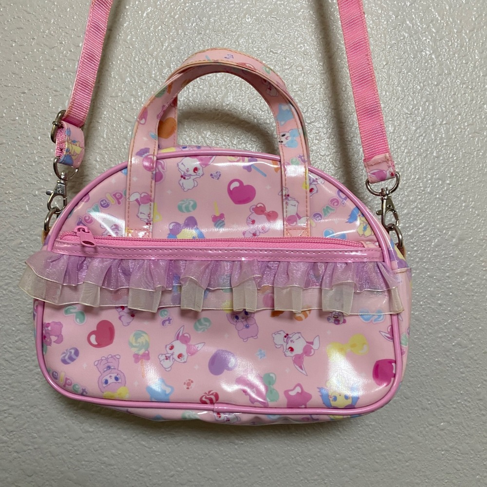 Sanrio Jewelpet Crossbody Bag Pastel Kawaii Harajuku Lolita Ruffle Feminine